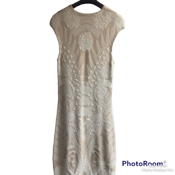 Alexander McQueen -  3D KOI JACQUARD KNIT DRESS - IVORY - S - Picture 12 of 14